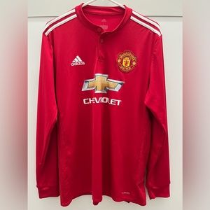 Authentic Manchester United 2017/18 Home Jersey
